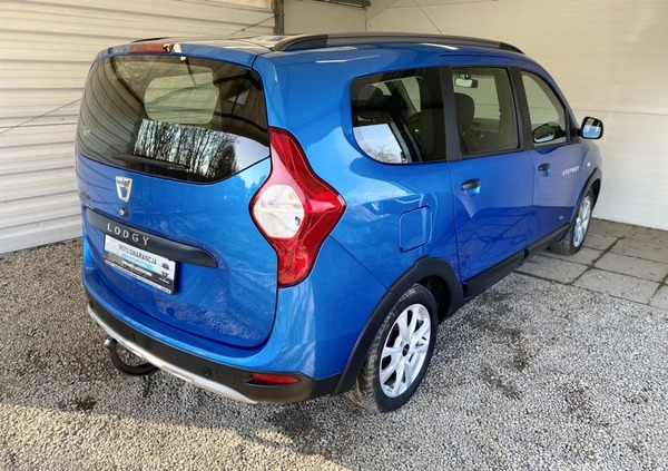 Dacia Lodgy cena 34900 przebieg: 129000, rok produkcji 2016 z Łazy małe 704